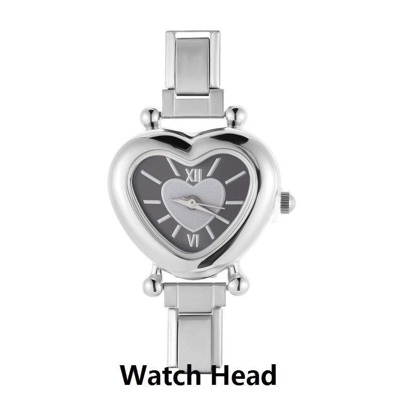 Heart Simple Stainless Steel Watch