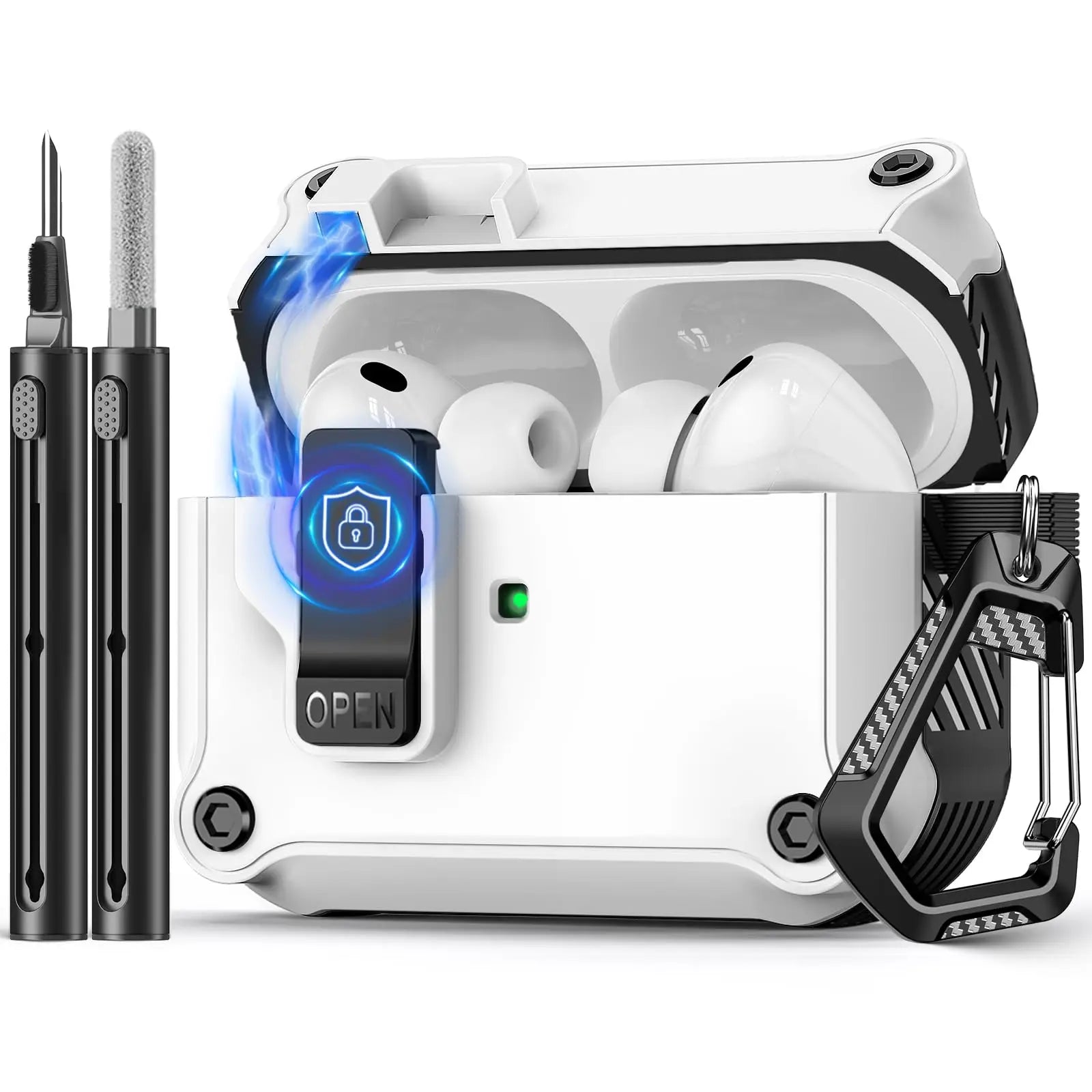 Rugged Magnetic Protective Gaming Airpods Cases