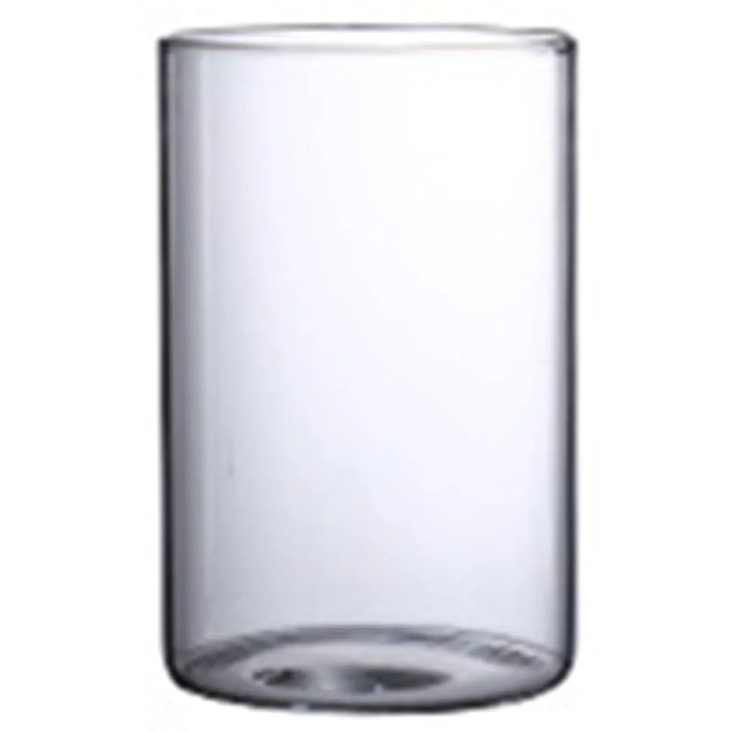 Vintage Minimalist Glass Vase Cylinder Flower