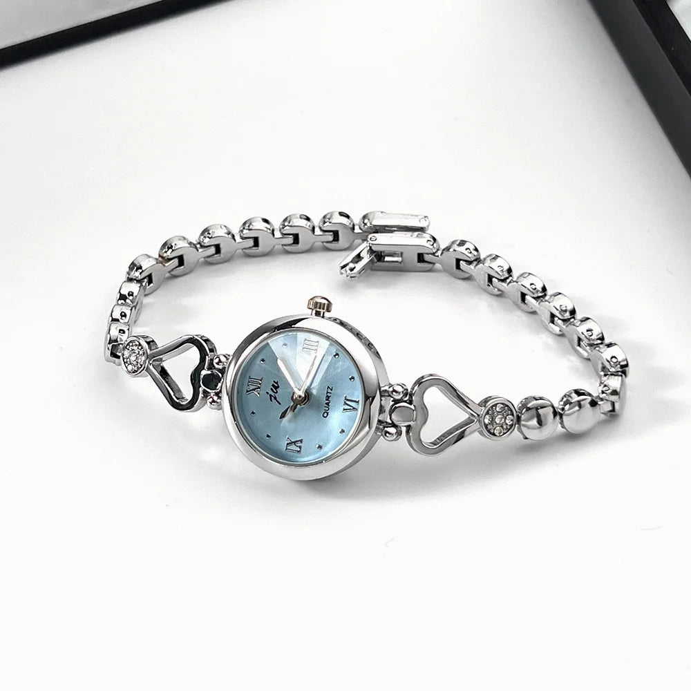 Women Exquisite Heart Bracelet Watch
