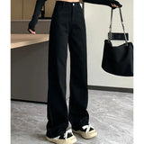 Straight Fit High Waist Jeans