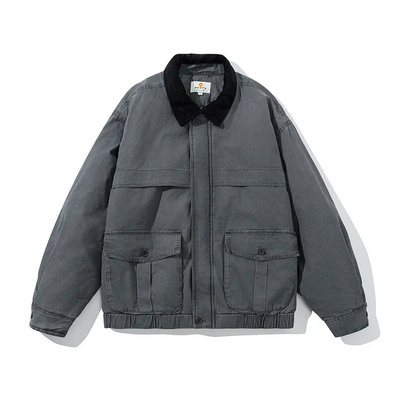 City boy Loose Windbreaker Jacket