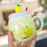Cute Strawberry Ceramic Mug