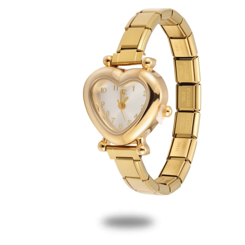 Heart Simple Stainless Steel Watch