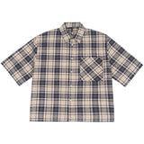 Camisa abotonada a cuadros Viya