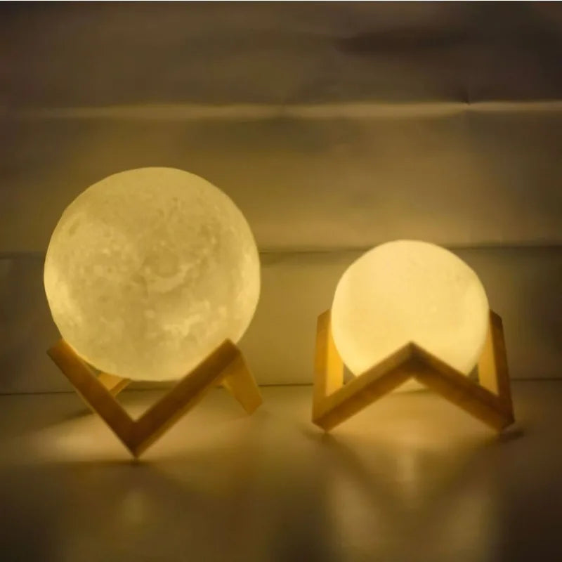 16 Colors Moon Lamp