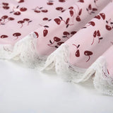 Fairy Core Sweet Cherry Mini Dress