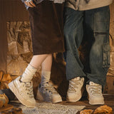 Star Retro Platform School Sneakers