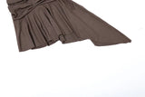 Minivestido plisado ciberpunk