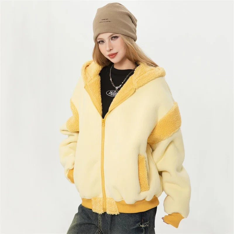 Cozy Plush Winter Designer Hoodie