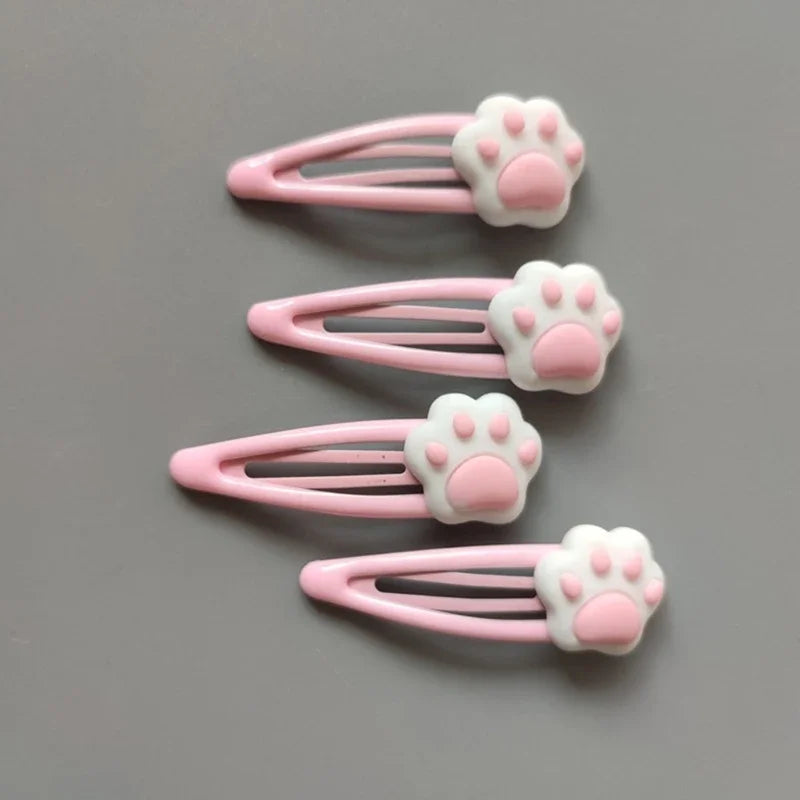 Cat Paws Cartoon Hairpins