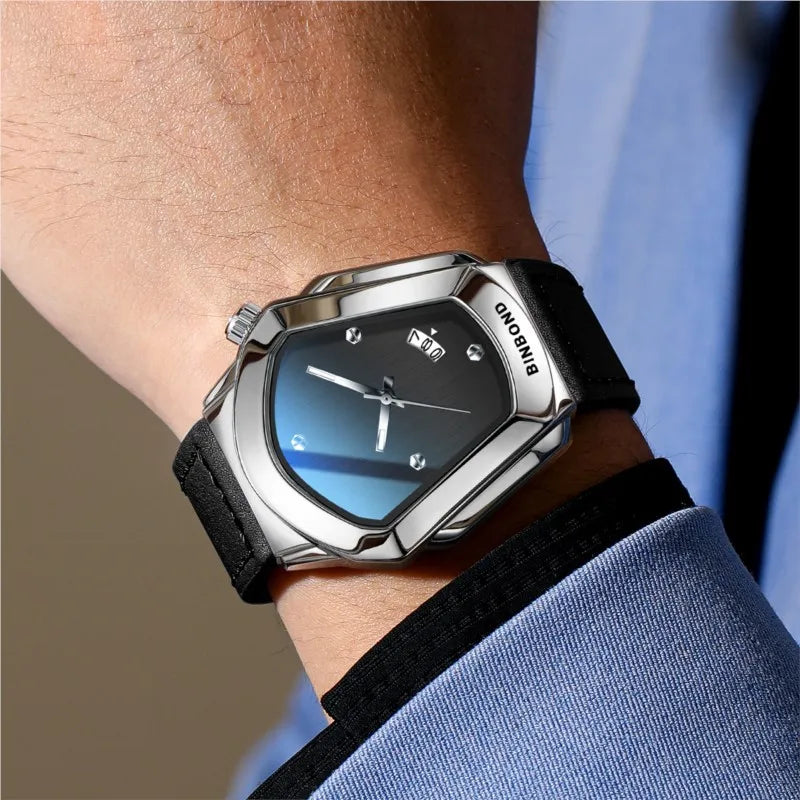 Motor‑cycle Style Dial Casual Watch