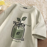 Minimalist Suede Summer T-Shirt