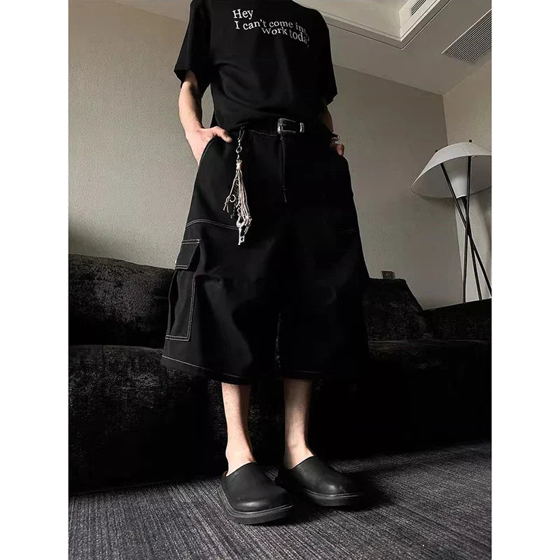 Jorts Cargo Anchos Vintage