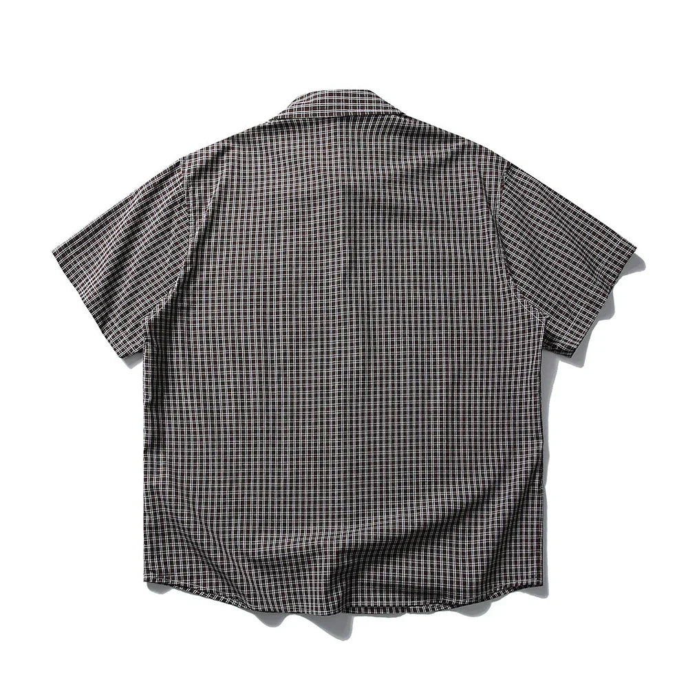 Cityboy Plaid Cotton Short Sleeve Shirt