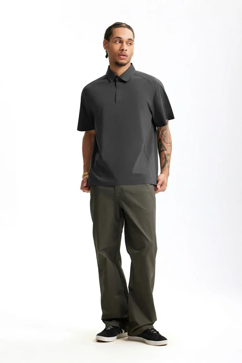 Basic Color Quick Dry Polo T-Shirt