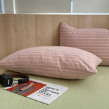 Cotton Pillowcase Colorful Stripe Pillow Case