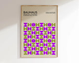 Modernist Geometric Canvas Poster