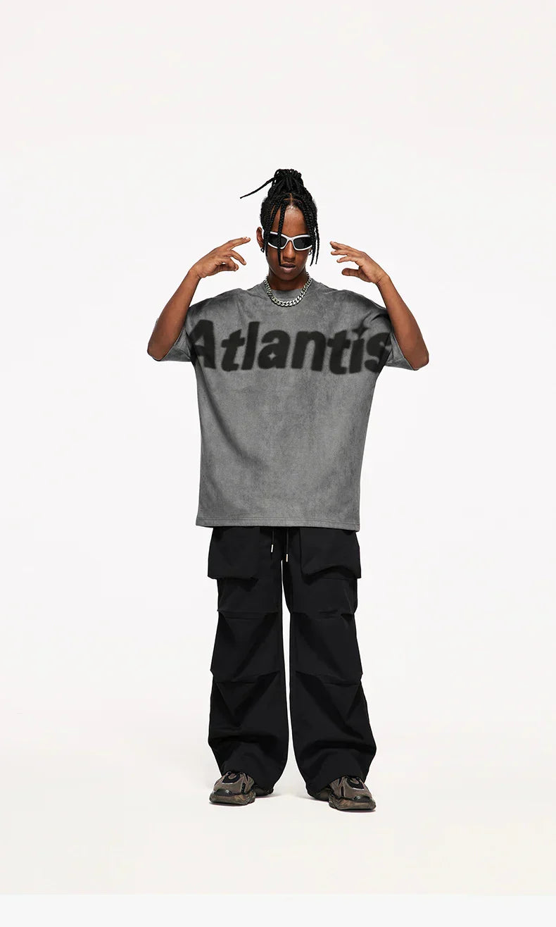 Atlantis Print Washed T-shirt