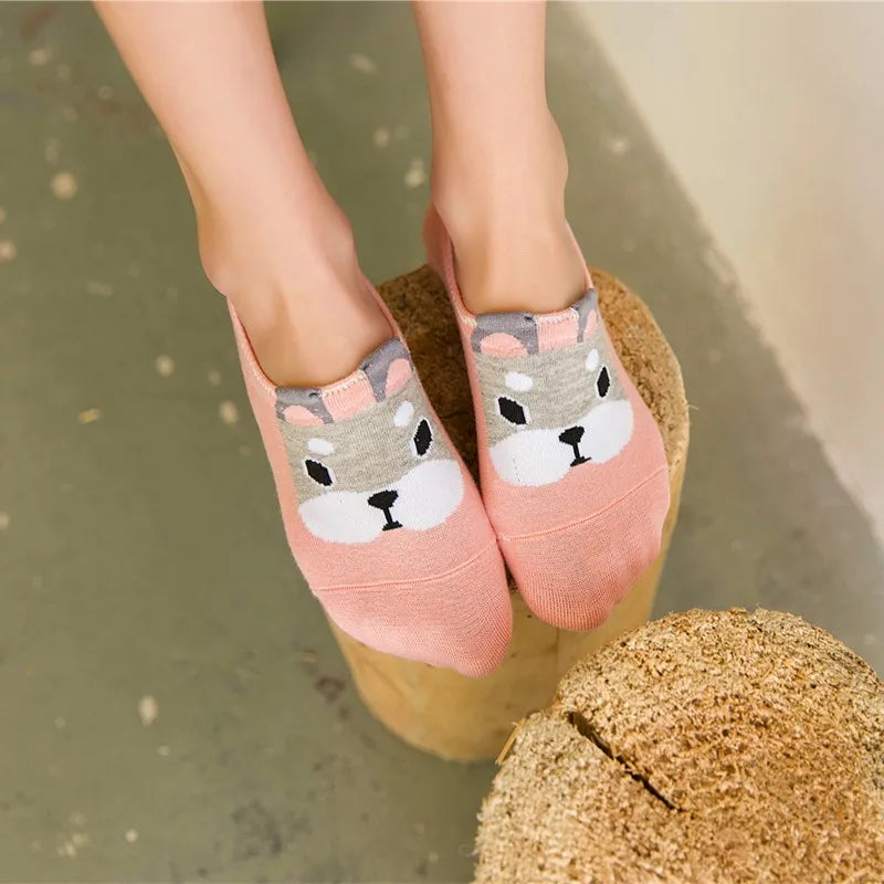 Cartoon Rabbit Funny Socks