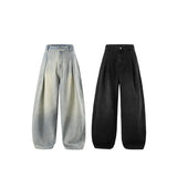 Vintage Loose Fit Wide Jeans