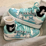 Star Design Breathable Sneakers