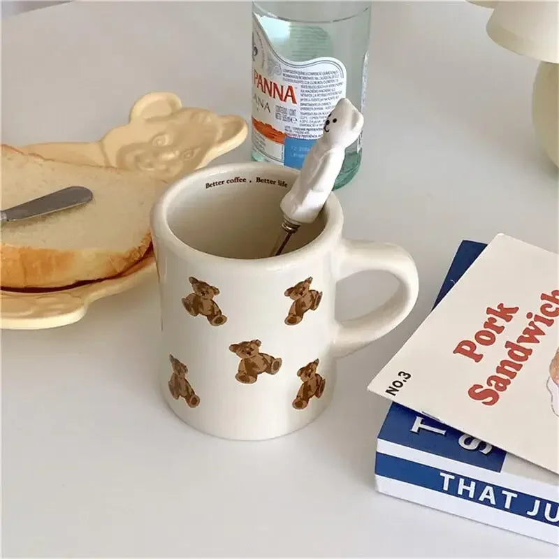 Vintage Bear Cute Mug