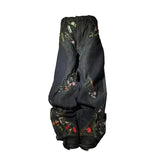 Embroidered Floral Y2K Jeans