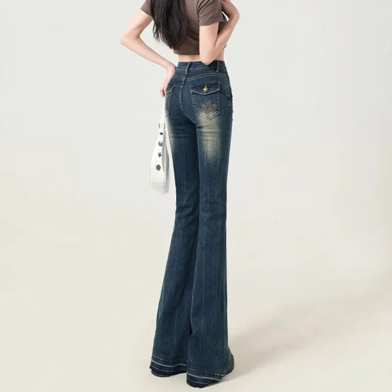Vintage High Waist Flare Jeans