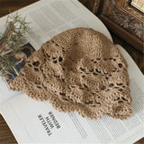 Handmade Knitted Hollow Out Beanie