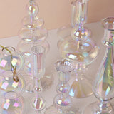 Taper Glass Candlestick Holder