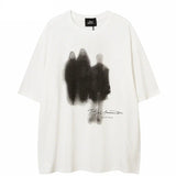 Vintage Shadow Graphic Hip Hop T-Shirt