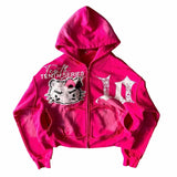 Y2K Kitty Hoodies
