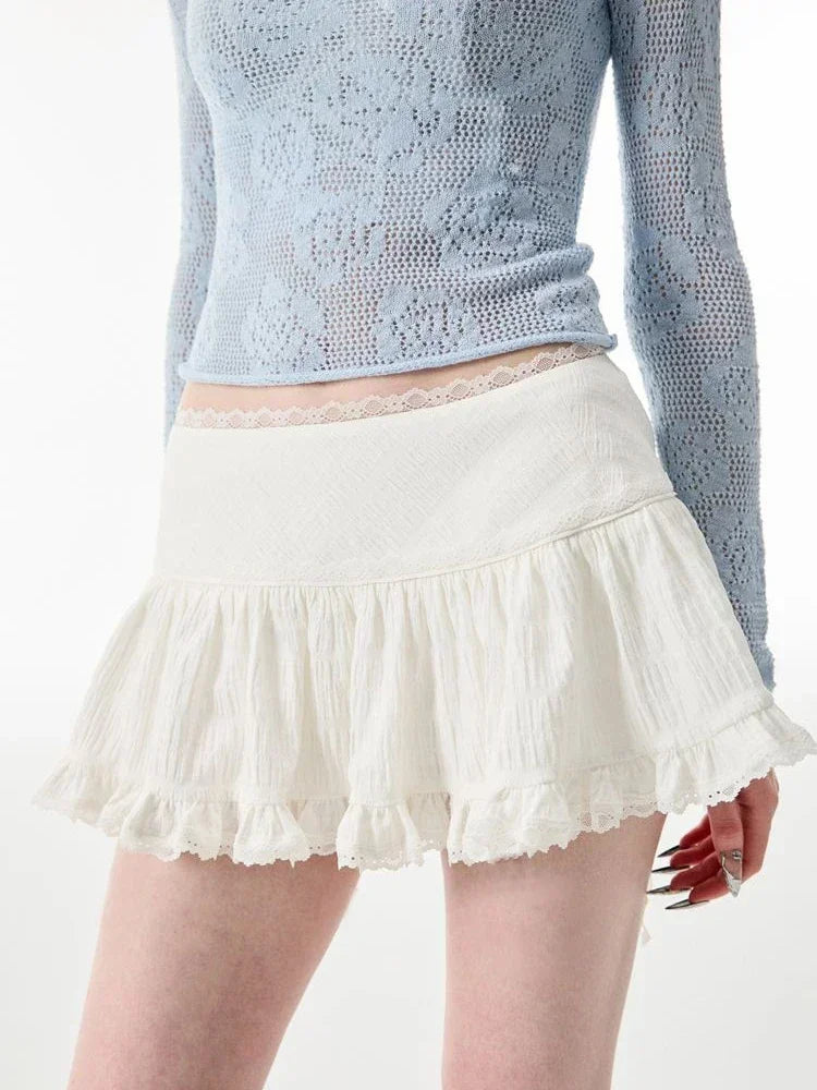 Coquette Mesh Mini Skirt