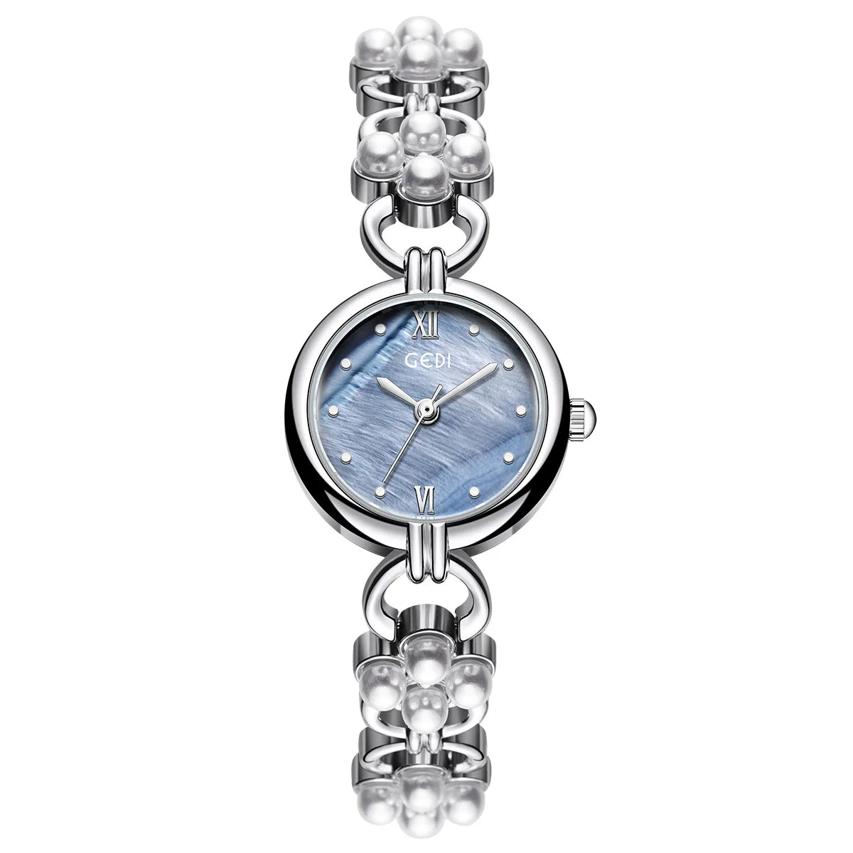 Inlaid Pearl Bracelet Light Luxury Quartz Watch