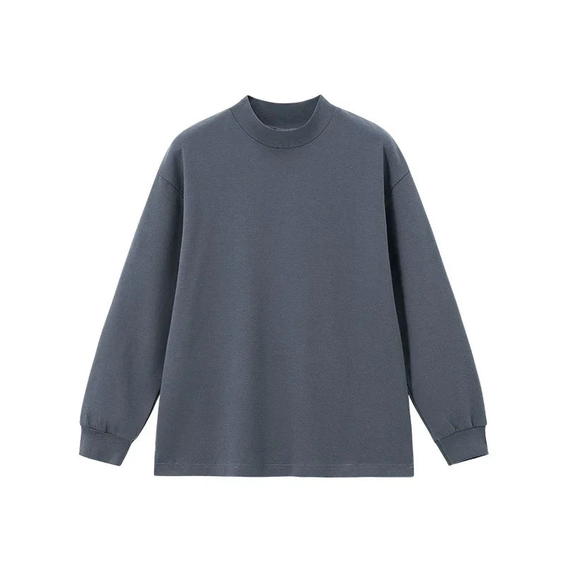 Soft Double Layer Turtleneck Sweater