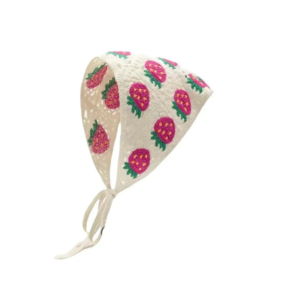 Diadema triangular hueca francesa hecha a mano