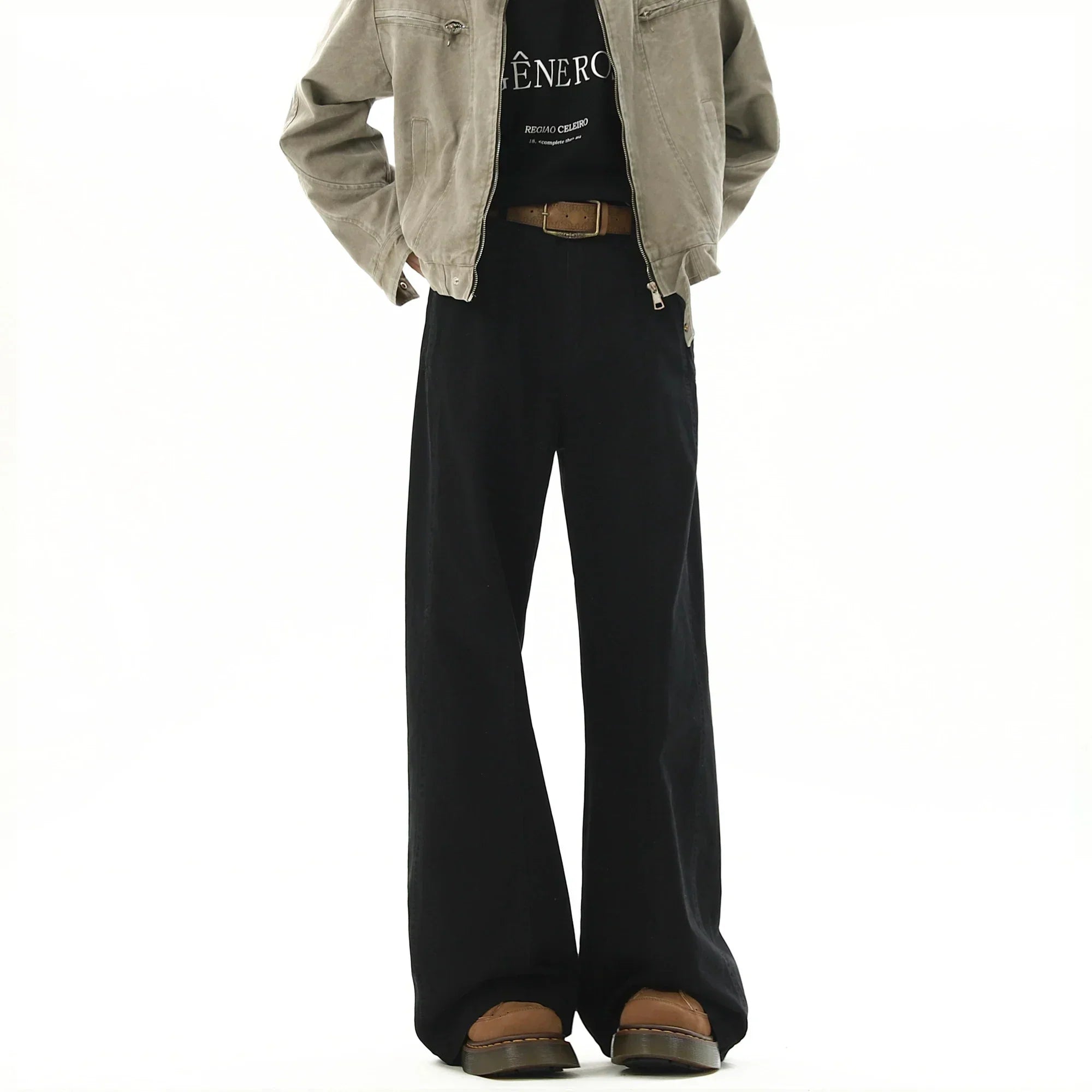 Grandma's Foot-length Straight Leg Pants