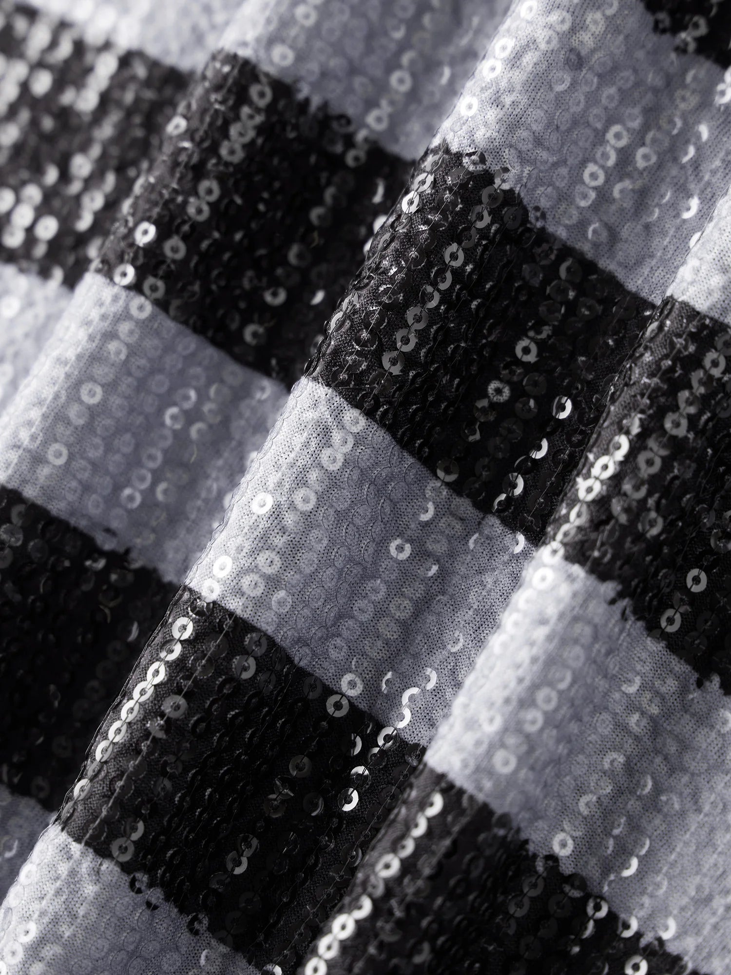 Y2K Sequin Stripped Mini Dress