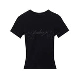 Y2K Paws Print Slim Crop Top