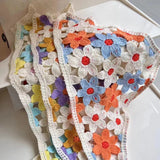 Floral French Style Triangle Handmade Headband
