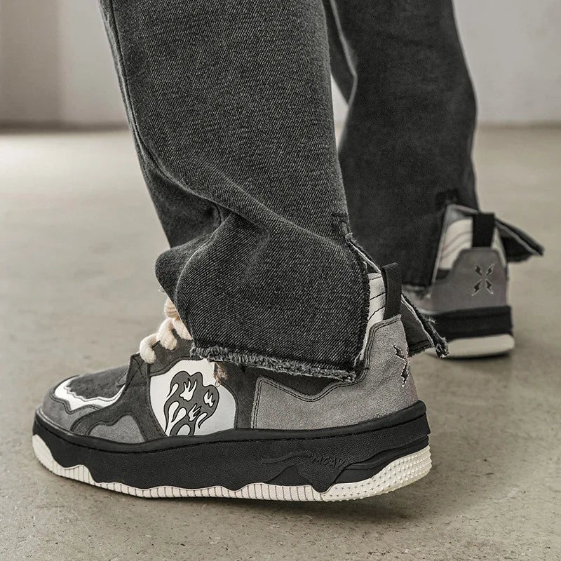 Retro Hip Hop Volcano Sneakers