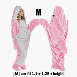 Cartoon Shark Blanket Hoodie