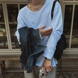 Korean Style Casual Long T-Shirt
