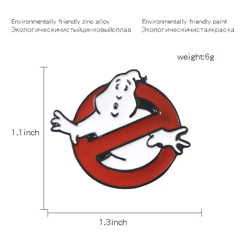 Movies Ghost Cowboy Brooch