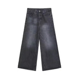 Y2K Vintage Washed Wide Leg Jeans