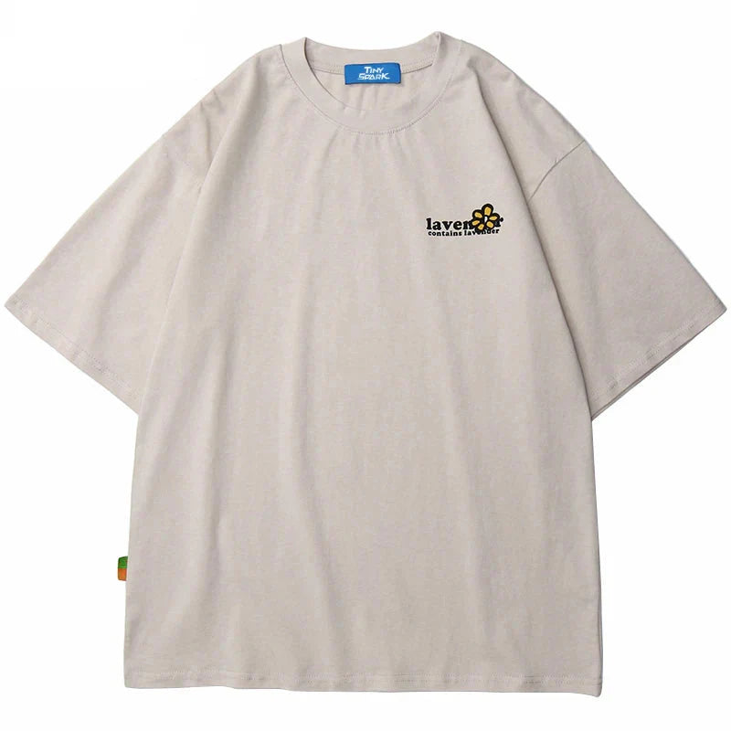 Oversize Floral Hip Hop Summer T-Shirt