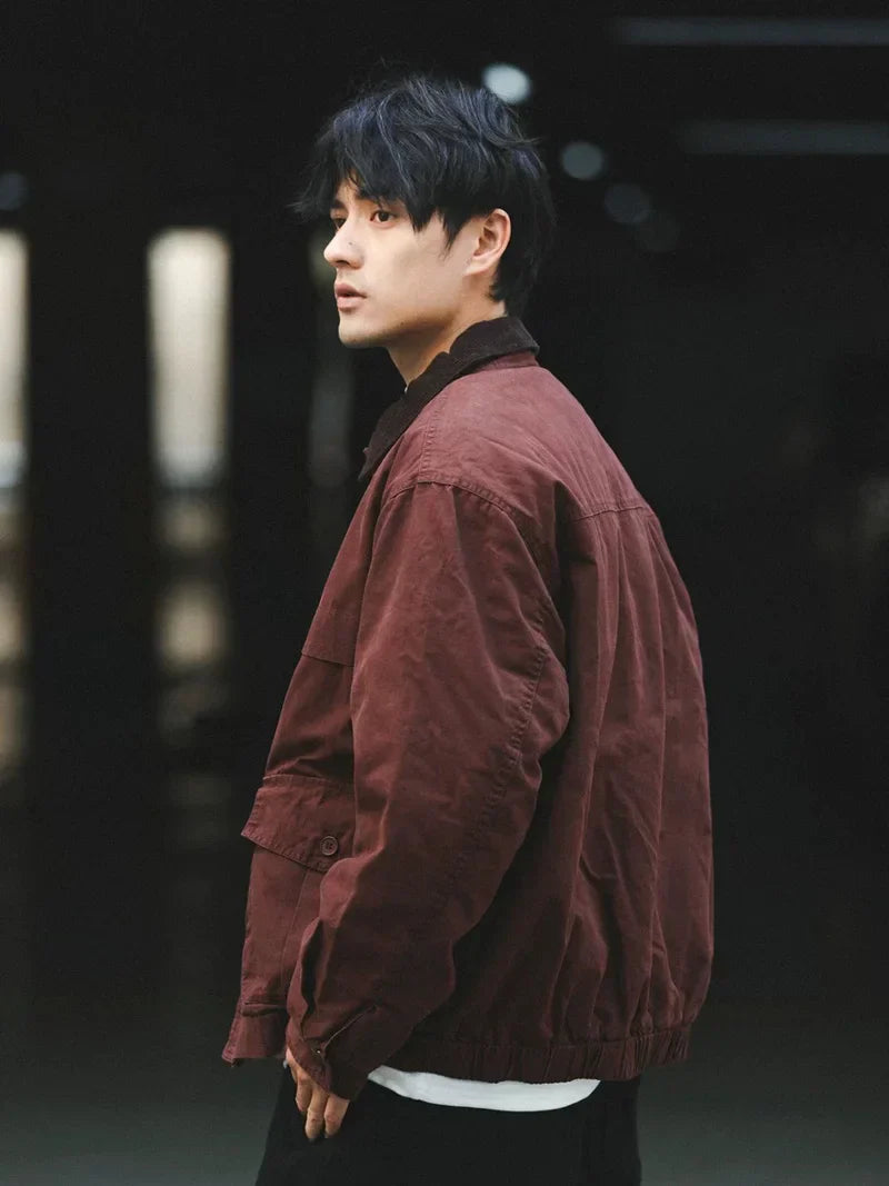 City boy Loose Windbreaker Jacket