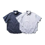 Plaid Short Sleeve Casual Shirt