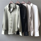 Corporate Girl Flare Sleeves Shirt